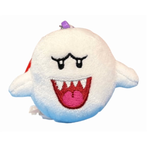 Universal Studios Super Nintendo World Boo Plush Keychain New With Tag