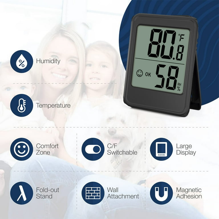 Digital Thermo-Hygrometer Comfort Zone