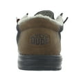 thumbnail image 3 of Hey Dude Men's Wally Shell Black Fleece Casual Shoes 40466-001, 3 of 5
