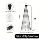 thumbnail image 3 of Guirnalda de luces LED de 400 LED para árbol de Navidad, control por aplicación, guirnalda de hadas para decoración de habitación, regalo de Año Nuevo, 3 of 5
