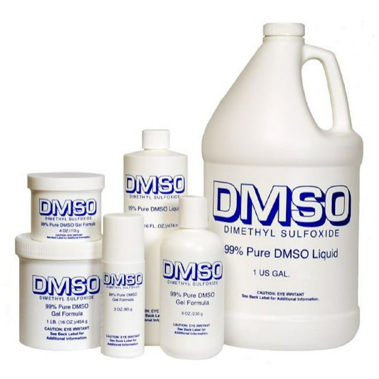 DMSO Gel 99% 8 oz. Dimethyl Sulfoxide 
