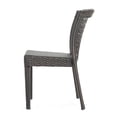 thumbnail image 6 of Barker Outdoor Wicker Stacking Dining Chairs, Set of 4, Multibrown, 6 of 10