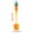 Orange, variant on Arestory 2-in-1 Bottle Brush, Long Handle Water Bottle Scrubbing Brush, Built for Cleaning Sport Bottles, Baby Bottles, Water Bottles, Coffee Mugs, Wine Decanters, Flask, 1 Pack