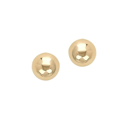Baby's 14K Yellow Gold Ball Stud Earrings