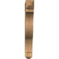 thumbnail image 2 of Ekena Millwork 6"W x 38"D x 46"H Funston Craftsman Rough Sawn Bracket, Western Red Cedar, 2 of 4