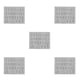 thumbnail image 1 of Bearachild Moldes para mousse Molde en relieve para hornear Herramientas de decoración de pasteles hechas a mano Número de fundición de dulces Die para Type2 NO2 Bearachild CBP269197, 1 of 6