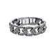 thumbnail image 1 of PROSTEEL Cadena de eslabones cubanos Nudo celta Pulsera para hombre 16MM Acero inoxidable Hip Pop Pulseras de plata para niño, 7.4 pulgadas, 1 of 8
