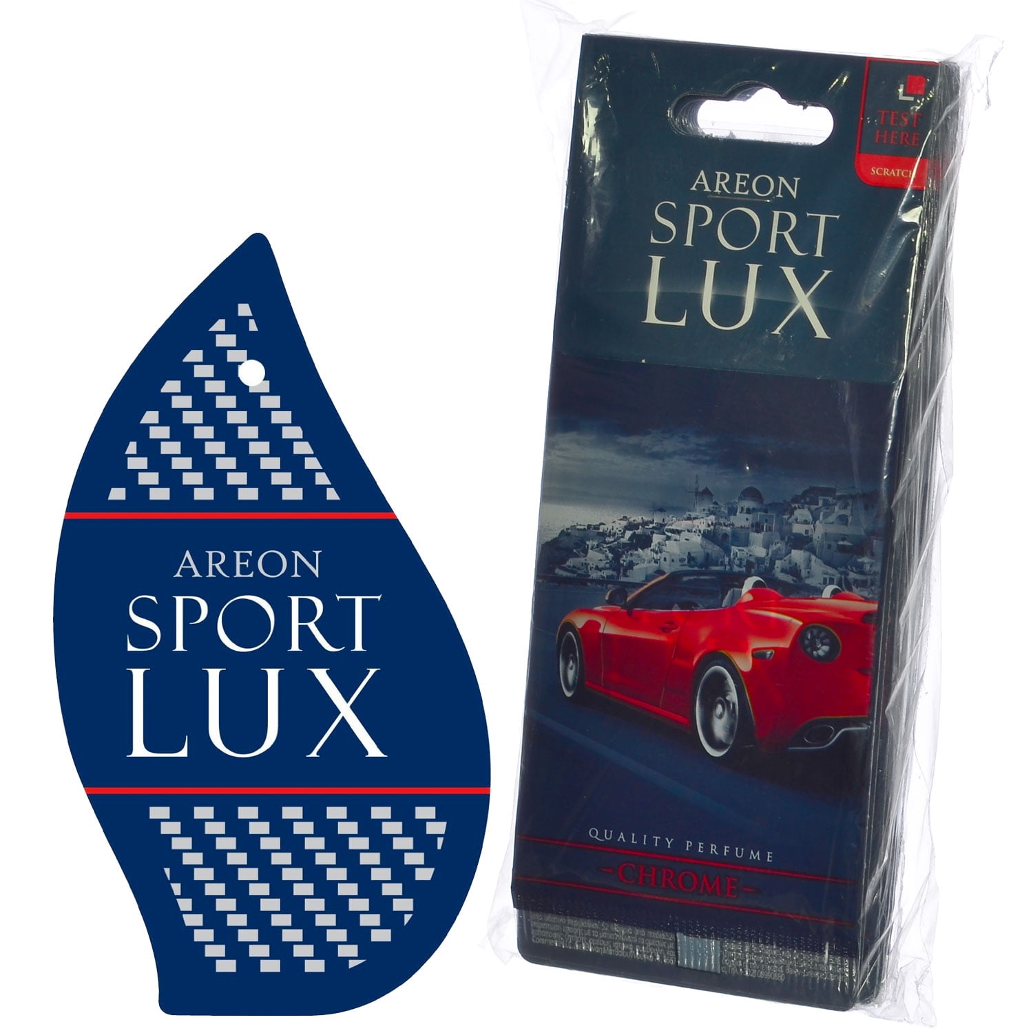 Areon Sport LUX Quality Perfume/Cologne Cardboard Car Air Freshener