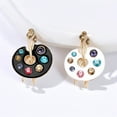 thumbnail image 4 of Versatile Enameled Drip Rhinestones Brooch Lightweight Design Suitable for Various Outfits Parties and Special Occasions, 4 of 9