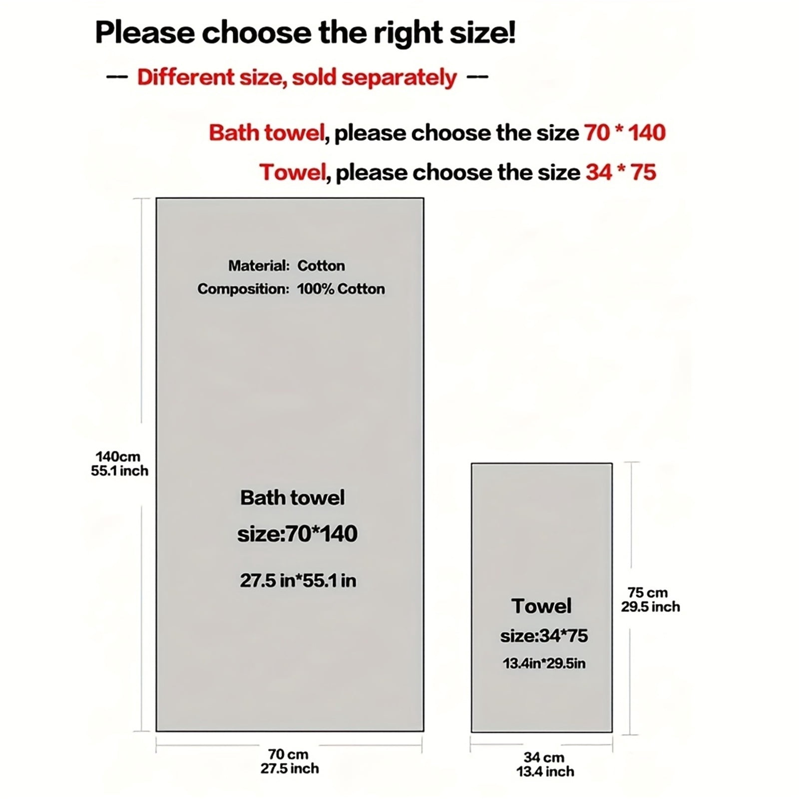 Luxurious 100% Cotton Towel Set, 400 Gsm - Perfect Gift for Couples, Ultra-Soft And Absorbent