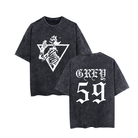 YOUSHENGER  Cotton T-Shirt Men Women Washed Vintage Hip Hop Tees Fashion  Suici deboys Crew G59 Tshirts