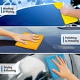 thumbnail image 3 of Microfiber Cleaning Cloth, 100 Pack Cleaning Rags Microfiber Towel Bulk Absorbent Lint-Free Wash Cloths, All-Purpose Shop Towels for Cars, Automotive, Garage, Home & Kitchen 11.5"*11.5", 3 of 9