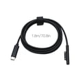 thumbnail image 2 of Cable de carga tipo c 15V 3.25A Cable de carga CC 1.8m Accesorio para tableta para Surface Pro 3/4/5/6 Guardurnaity EL5088-00B, 2 of 2