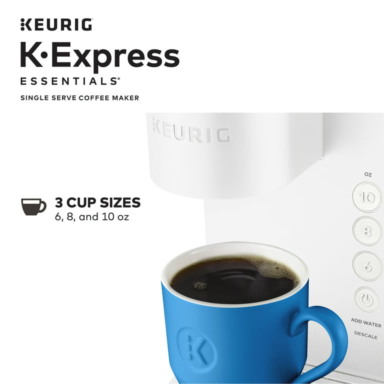 Keurig K-Express Essentials Black, Single Serve K-Cup Pod Coffee Maker 