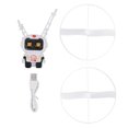 thumbnail image 3 of Jouets Fée Volante Robot, Forme Mignonne Induction Robot Volant Prévenir la Perte Lumières LED pour Balcon pour Plus de 3 Ans, 3 of 8