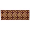 thumbnail image 5 of VHC Brands Charleston Mosaic Burgundy Coir Rug Rect 17x48, 5 of 5