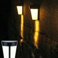 thumbnail image 4 of Solar Powered Wall Lamp Waterproof 6LED Light Sensor Wall Mounted LED Light for Home Garden Path Outside Yard and Patio Color, 4 of 6
