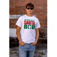 thumbnail image 4 of Funny Christmas Ladies Love Santa Bod Men's Graphic T Shirt Tees Brisco Brands S, 4 of 5