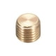 thumbnail image 3 of Accesorio de tubería de latón - Tapón avellanado hexagonal 1/16NPT macho con accionamiento de socket, tapones de tubería de 15 pcs, 3 of 3