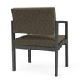 thumbnail image 5 of Chaise d'Invité Surdimensionnée en Acier Lenox / Acier Charbon / Marron, 5 of 5