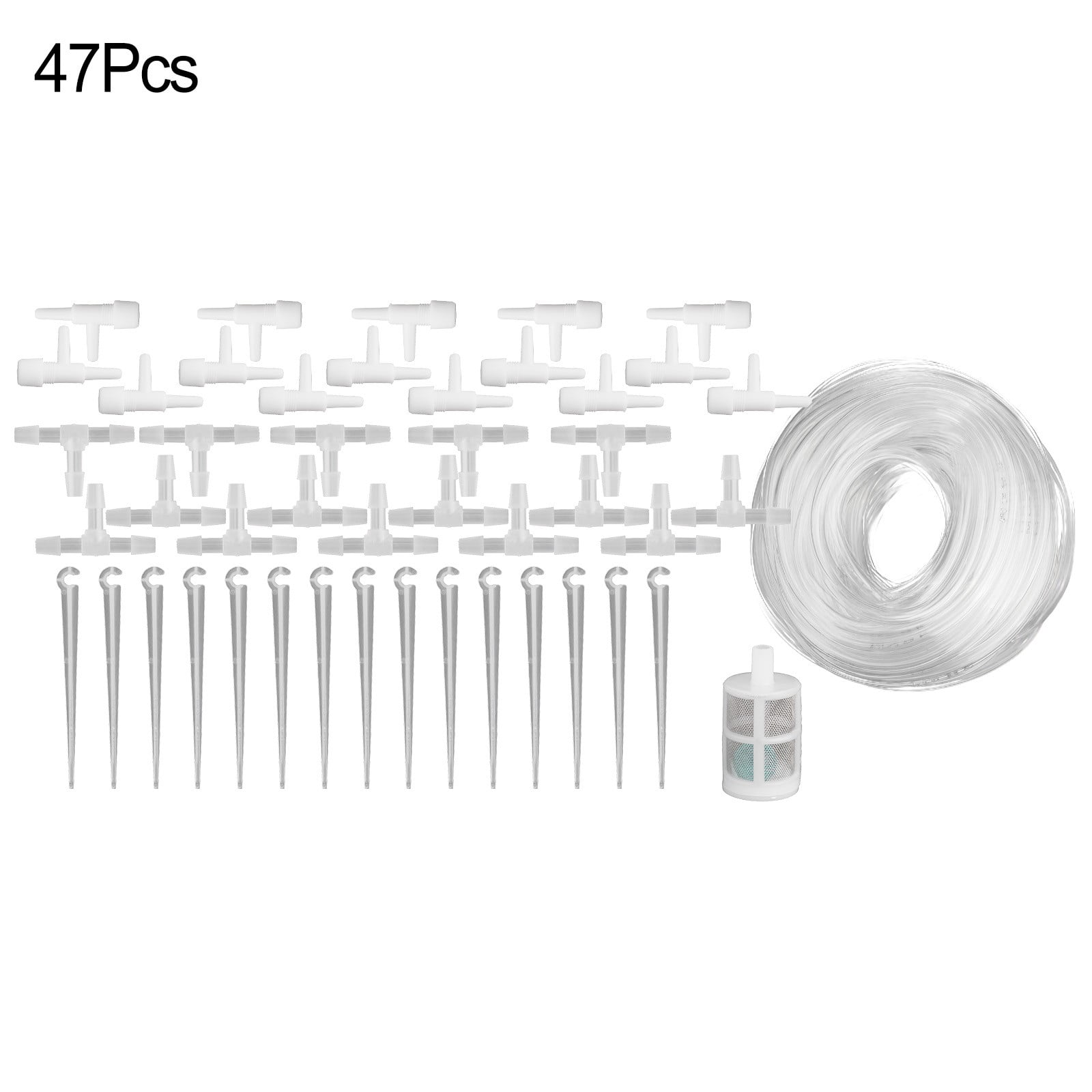 Garden Drip Irrigation Kit with Regulating Valves - Customizable Watering System for Potted Plants, Greenhouse - Precise Water Control, Deep Root Irrigation - 3m/5m/7m/10m Hose Options