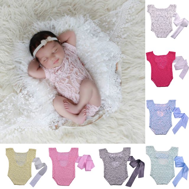 Gwong Electrónica Newborn Baby Boys Girls Lindo traje trajes Fotografía Photo PROP LACE
