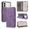 thumbnail image 3 of Phone Wallet Case for Samsung Galaxy S26 Edge with Stand - Leather Folio Cover & Card Slots Purple, 3 of 5