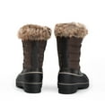 thumbnail image 6 of Dream Pairs Women Winter Mid Calf insulation Waterproof Faux Snow Boots, 6 of 7