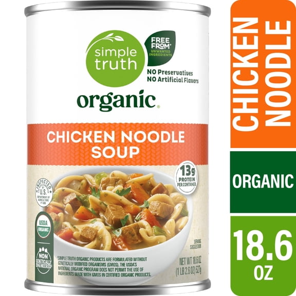 Simple Truth Chicken Noodle Soup 18.6 oz - Pack of 1