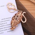 thumbnail image 4 of TRAHOO-Cute Tiger Rhinestone Keychains,Sparkling Animal Charm Keyrings Pendant (hongtiao), 4 of 4