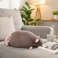 thumbnail image 3 of YAMB Chipmunk Plush Doll, Cute Realistic Animal Shaped Stuffed Dolls, Soft and Comfortable Hugging Companion, Breathable Skin-Friendly Internal Filling Plushies for Home Bedroom Sofa Decor, 3 of 9
