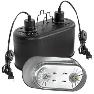 Zilla Dual Low Profile Fixture: Compact Light Heat Solution for