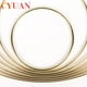 thumbnail image 3 of CYUAN-aros de Metal para colgar en la puerta del hogar, anillo de Metal de hierro dorado, corona, adorno colgante de pared, decoración de fiesta de boda de primavera, 10-40cm, 3 of 4