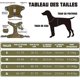 thumbnail image 2 of taille L, Brun Vert , Harnais De Chien Anti Traction, Harnais Tactique Chien Respirant Rglable Facile Mettre Pour Moyen Grand Chien, Gilet Durabl, 2 of 5