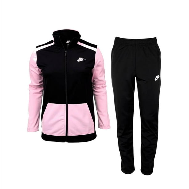 Conjunto Nike NSW Futura Poly para Niñas DH9661-011 negro L Nike DH9661-011 CONJ. NSW FUTURA POLY