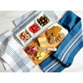 thumbnail image 3 of KAF Home Soho Kitchen Towels, Soft and Absorbent Flat Dish Towels, 18” x 28”, Teal, 10 Pack, 3 of 10