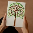 thumbnail image 3 of Tree Stencil with Branches 11.7x8.3 inch Tree of Life Stencil Plastic Tree Leaves Pattern Template Reusable DIY Art and Craft Stencils Tree with Medieval Style Foliage Stencils for Decor DIY, 3 of 7