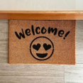 thumbnail image 3 of Welcome! (Emoji) Doormat, 3 of 4
