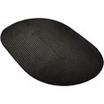 thumbnail image 2 of Wool Solids WL05R072X108 Wool Solids - Black 6 ft. x 9 ft. Rug, 2 of 4