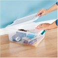 thumbnail image 4 of Caja de almacenamiento transparente con cierre de 14 litros, 4 of 6