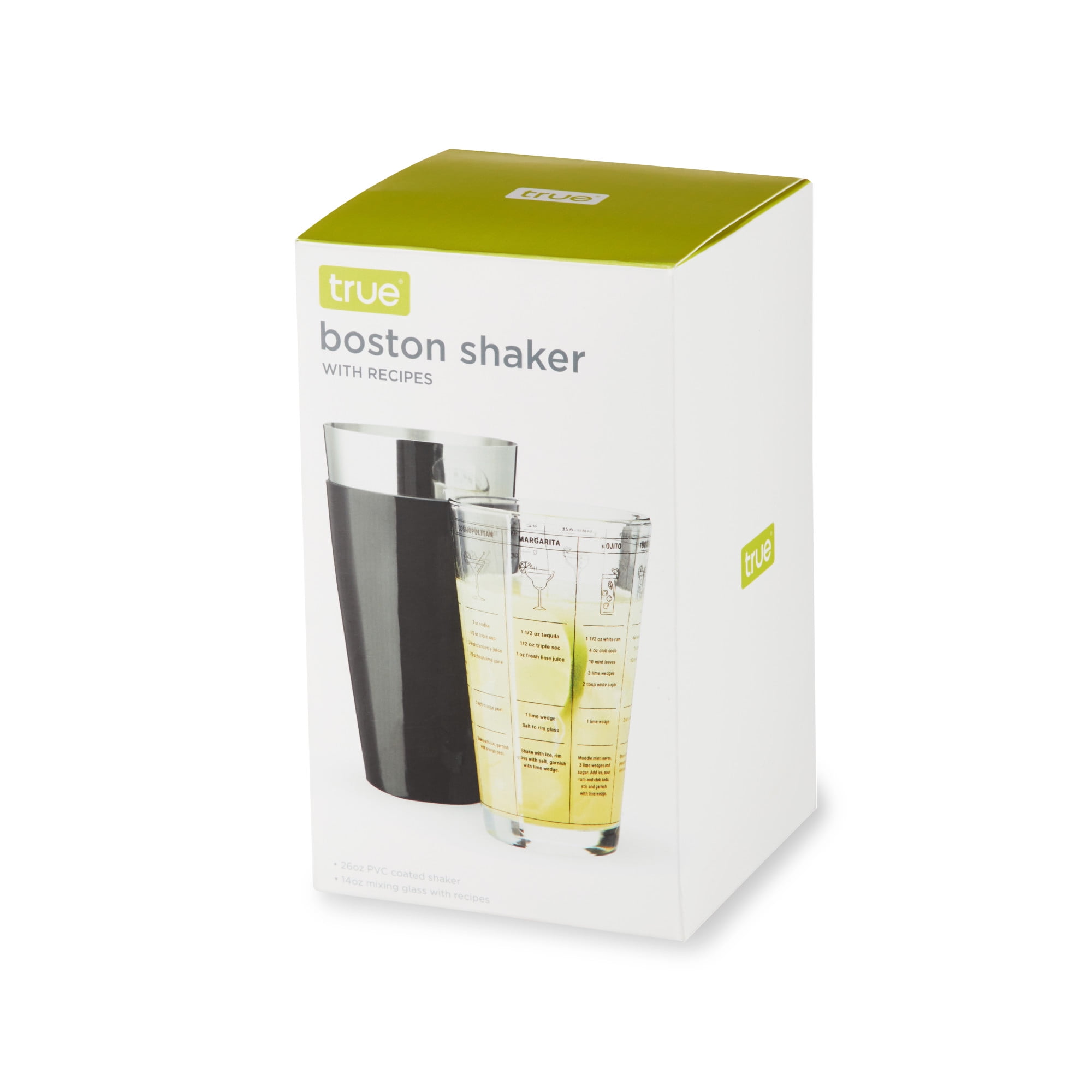 Pack] Set cocktail - Boston Shaker avec verre mélangeur original