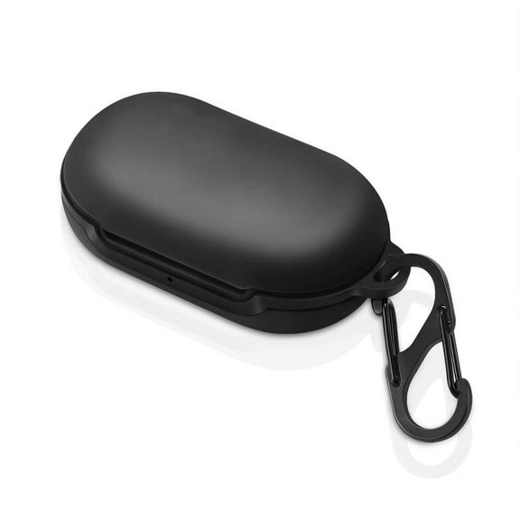 FNNMNNR Silicone Case Cover for Galaxy Buds Plus Samsung Galaxy Earbuds Protective Skin with Carabiner Keychain