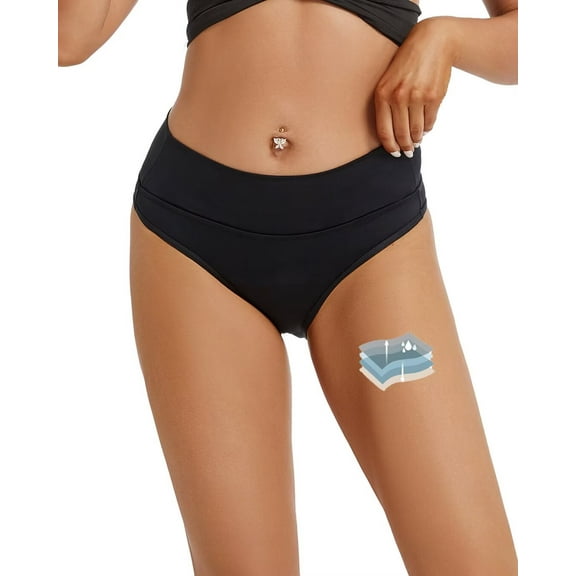 WAXJJDW Moisture-Wicking Quick-Dry Swimwear Bottoms (Women's)