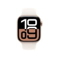 thumbnail image 3 of Apple Watch Series 10 GPS + Cellular 42mm Rose Gold Aluminum Case with Light Blush Sport Band - S/M, 3 of 12