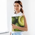 thumbnail image 6 of Avocado Fruit 3 Ring Binders 1.5 inch Hardcover File Folders with Interior Pockets A4 Size Organizer for School Office Hospital Set of 2, 6 of 8