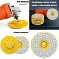 thumbnail image 2 of KCAHPAN Professional Tile Edge Smoothing Disc Wet Dry Polishing Pad for DIY Enthusiasts, 2 of 13