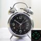thumbnail image 5 of Reloj clásico MetalClock Baja Luminosidad Silencioso y sin tic-tac Twin Bell LoudTone Escritorio estilo vintage a pilas Dormitorio Oficina Decoración del hogar, 5 of 7