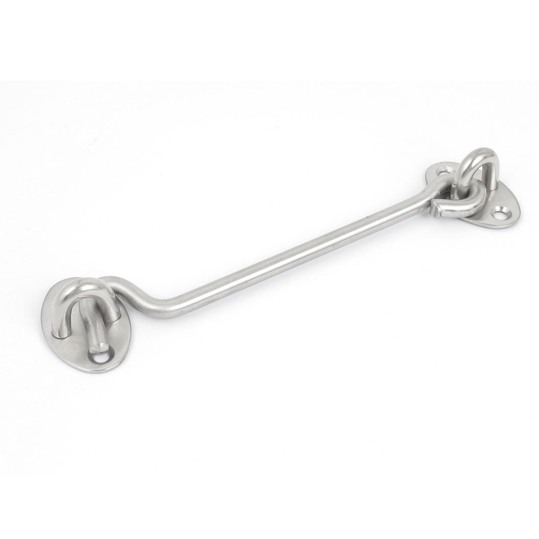 Uxcell 6" Stainless Steel Hook and Eye Clasp Window Door Lever Latch