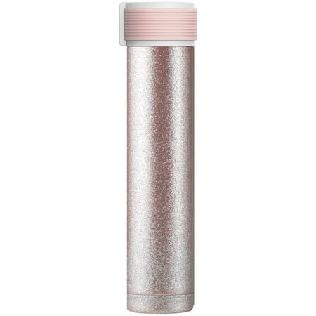 Asobu 8 Ounce Skinny Glitter Water Bottle