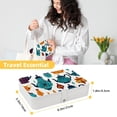 thumbnail image 5 of Arabic Teapot Portable PU Leather Jewelry Organizer Display Case with Removable Compartment, Earring Holder, and Jewelry Stand, 5 of 6